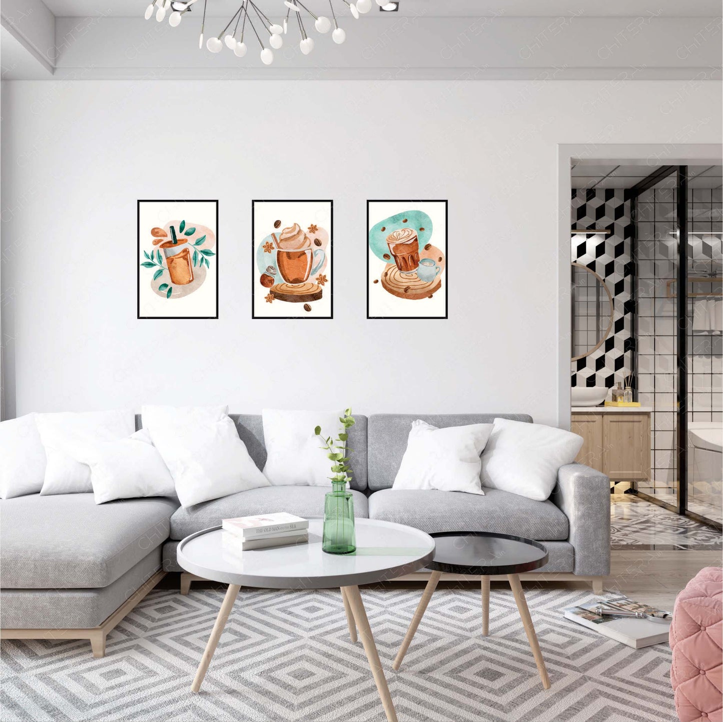 Brew & Bliss Trio Canvas Wall Art