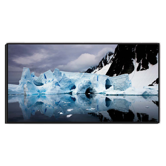 Cathedrals of Ice Canvas Wall Art