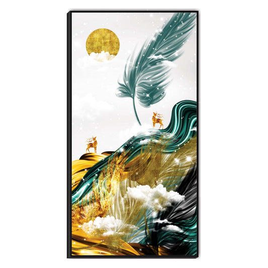 Celestial Pathways Canvas Wall Art