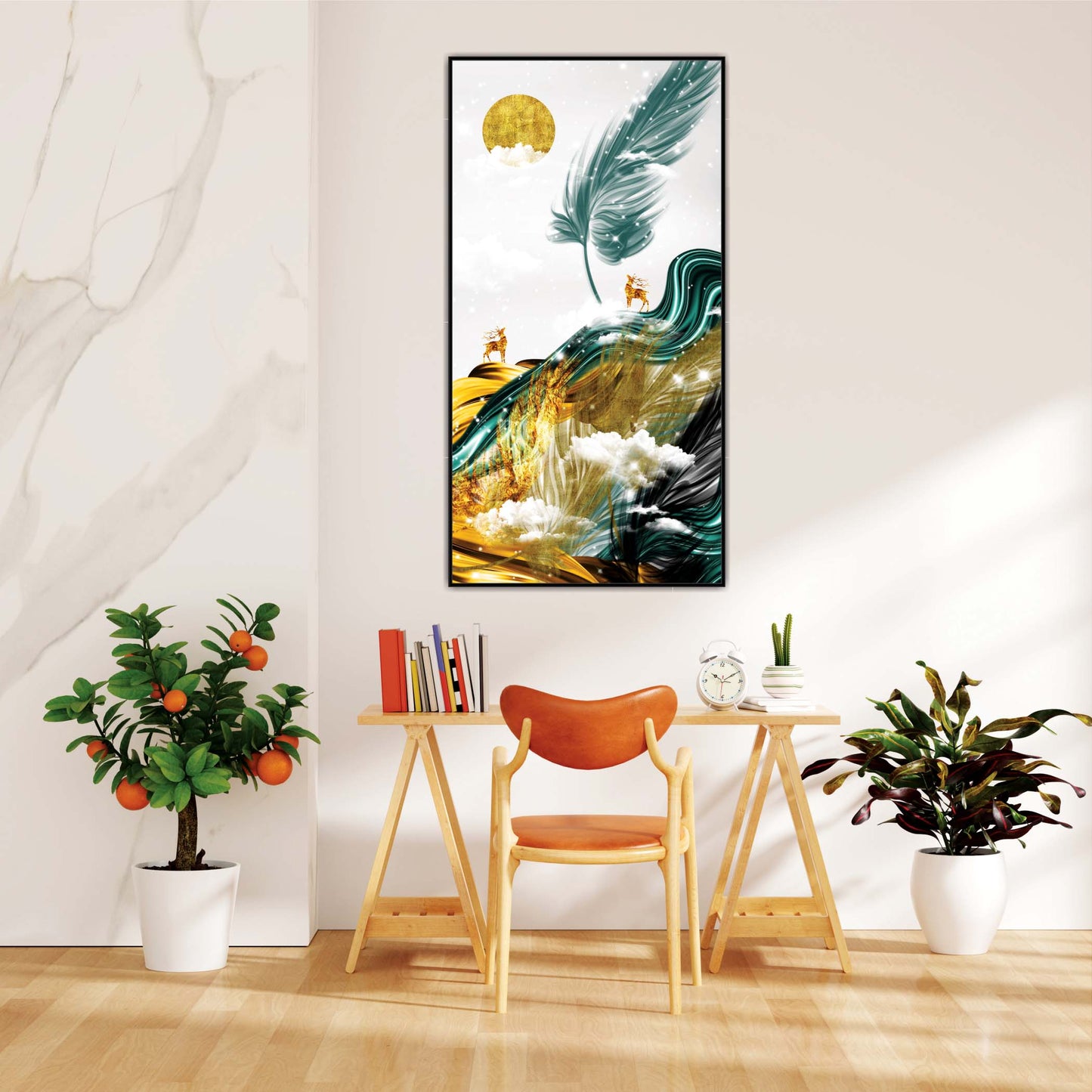 Celestial Pathways Canvas Wall Art