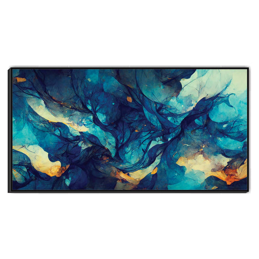 Celestial Currents Canvas Wall Art