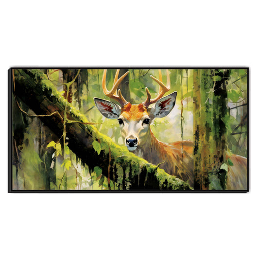 Forest Sentinel Canvas Wall Art