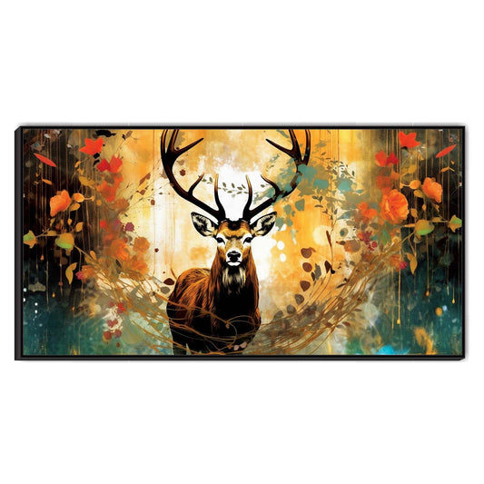 Crowned in Color Canvas Wall Art
