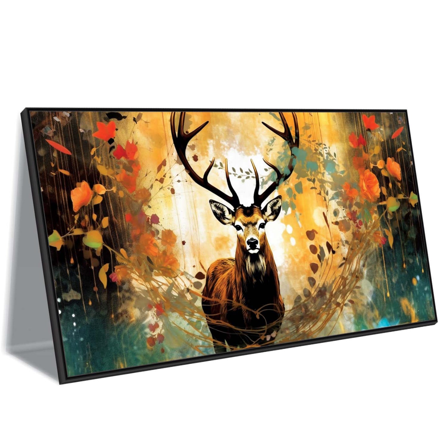 Crowned in Color Canvas Wall Art