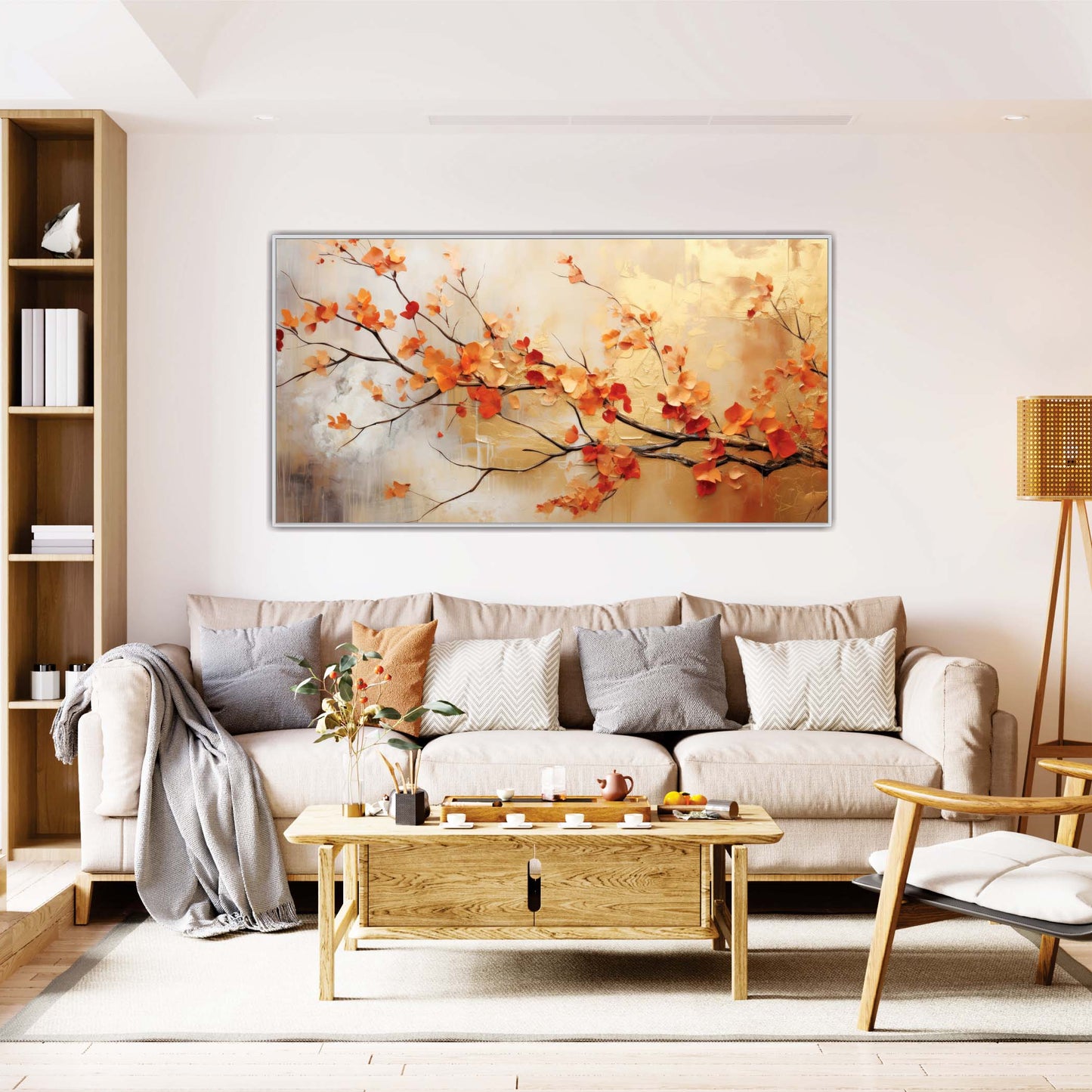Radiance in Fall Canvas Wall Art