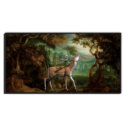 The Herald of the Hollow Canvas Wall Art