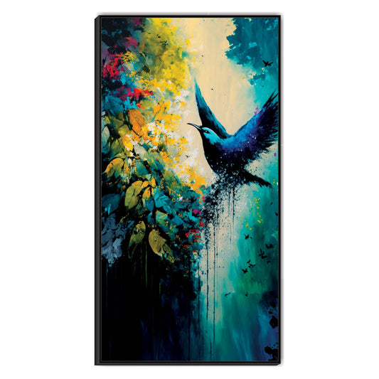 Burst of Flight Canvas Wall Art