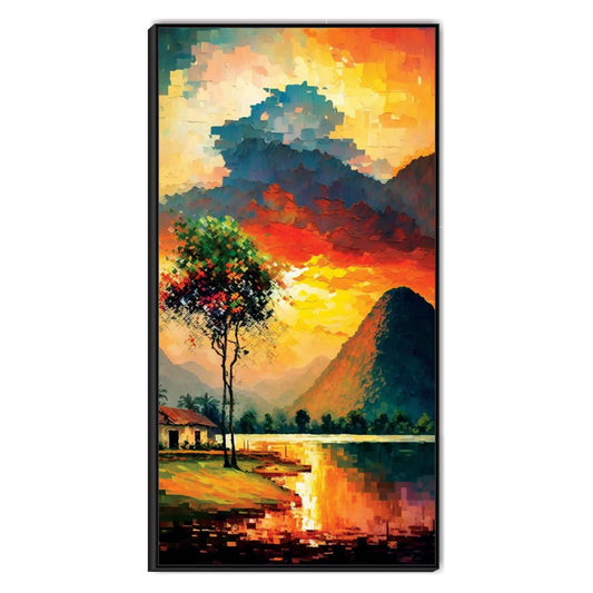 Embers of the Sky Canvas Wall Art