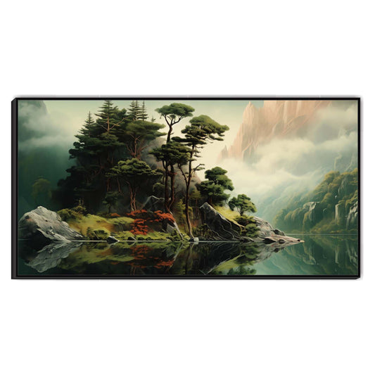 Sanctuary of the Hidden Grove Canvas Wall Art