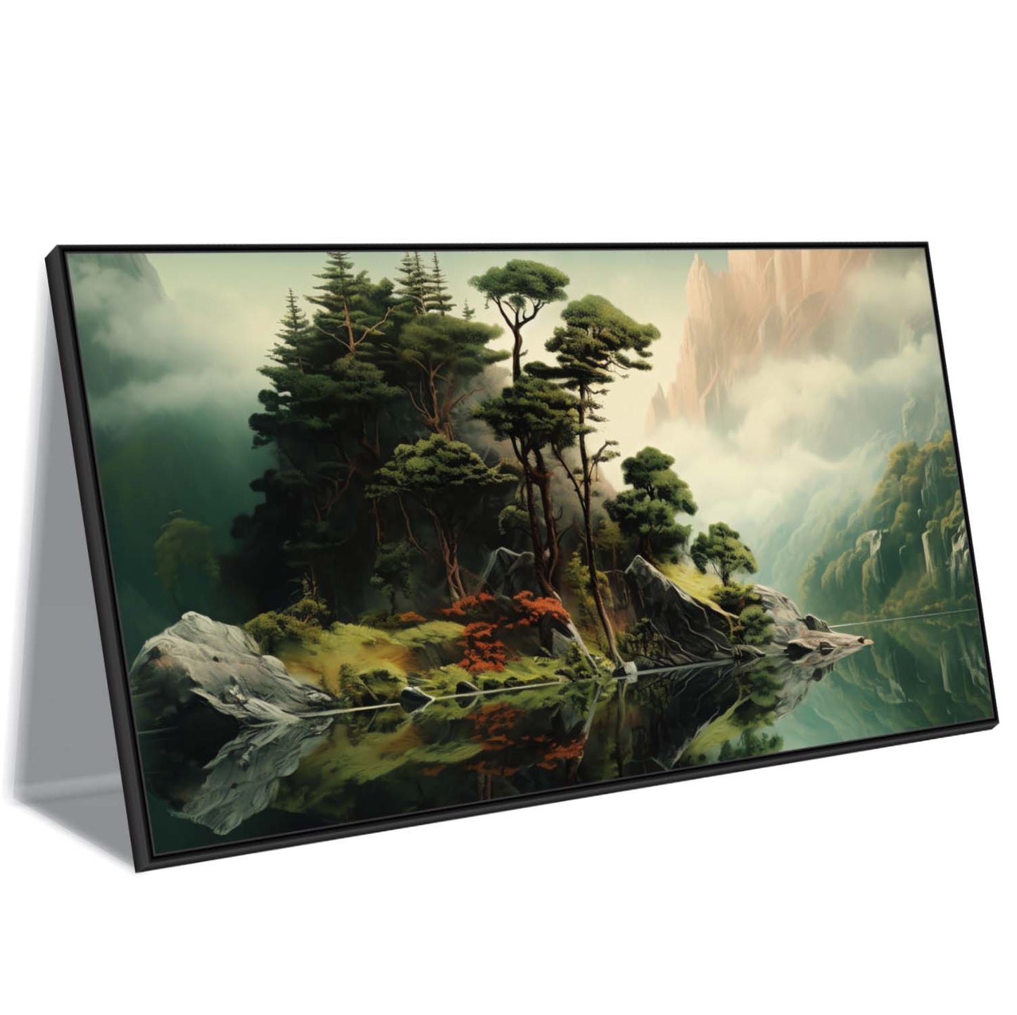 Sanctuary of the Hidden Grove Canvas Wall Art