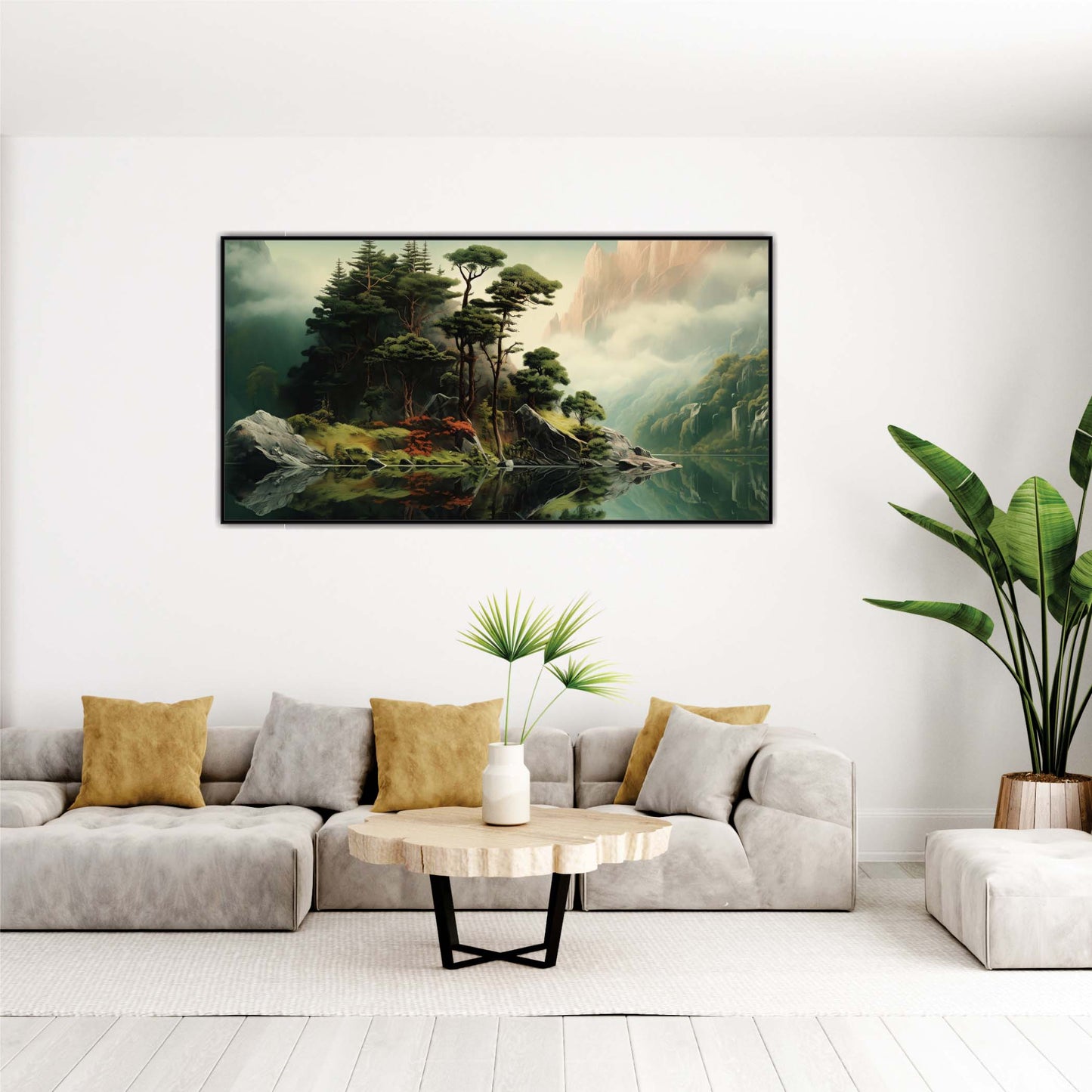 Sanctuary of the Hidden Grove Canvas Wall Art