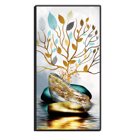 Stones of Serenity Canvas Wall Art