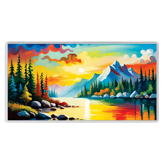 Prismatic Wilderness Canvas Wall Art