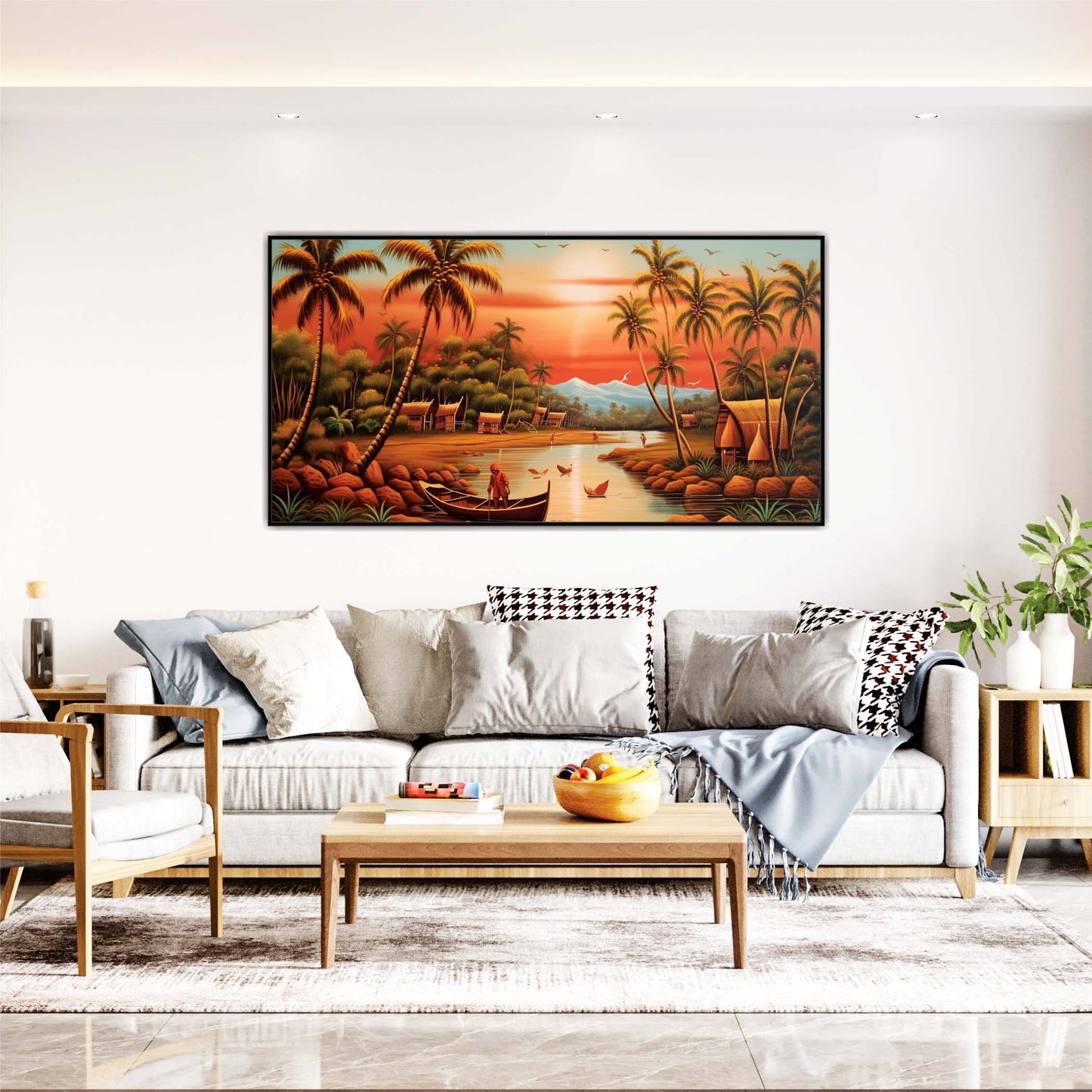 The Fisherman's Retreat Canvas Wall Art