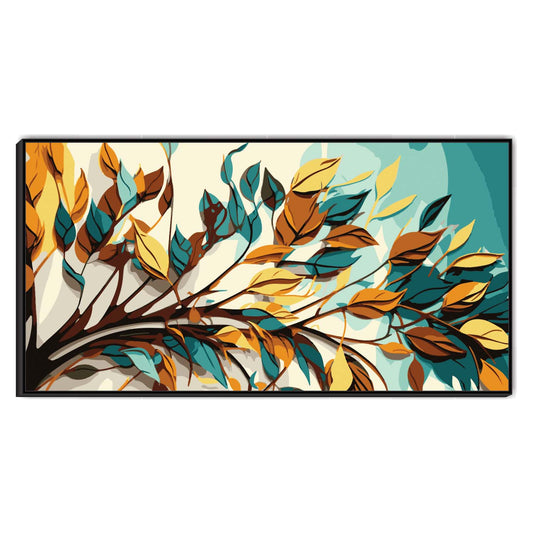 Autumn Breeze Canvas Wall Art