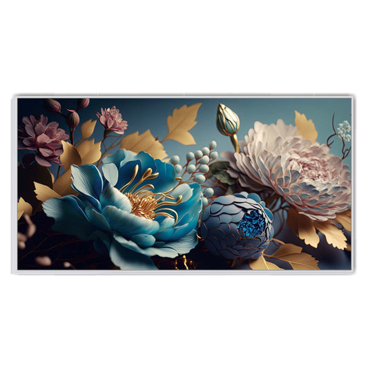Midnight Florals Canvas Wall Art