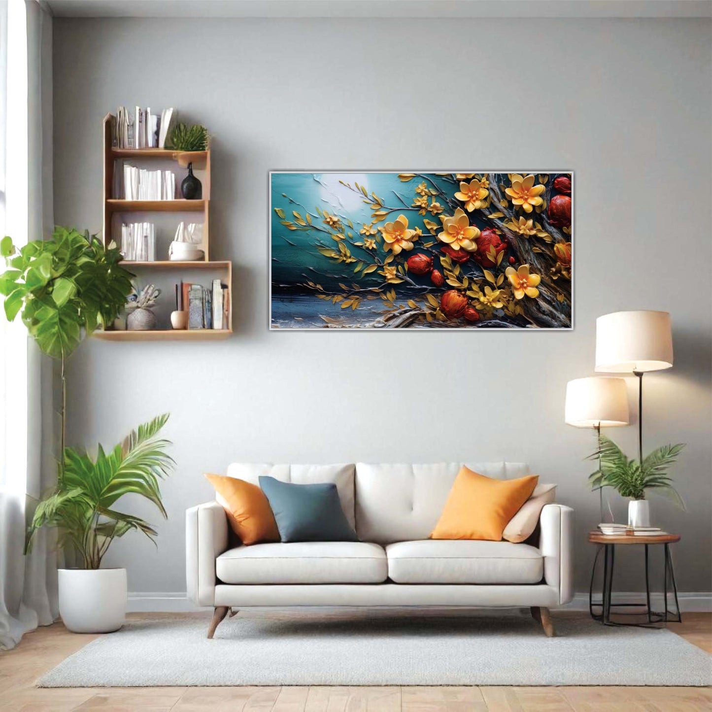 Harvest Bloom Canvas Wall Art