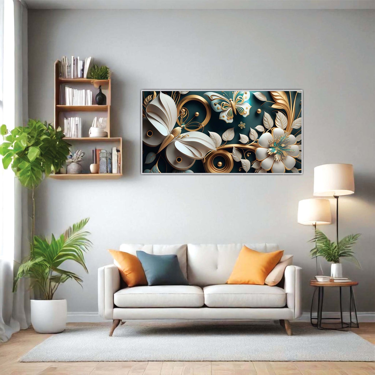 Flight of Elegance Canvas Wall Art