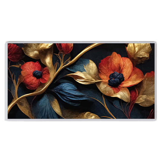 Velvet Ember Canvas Wall Art