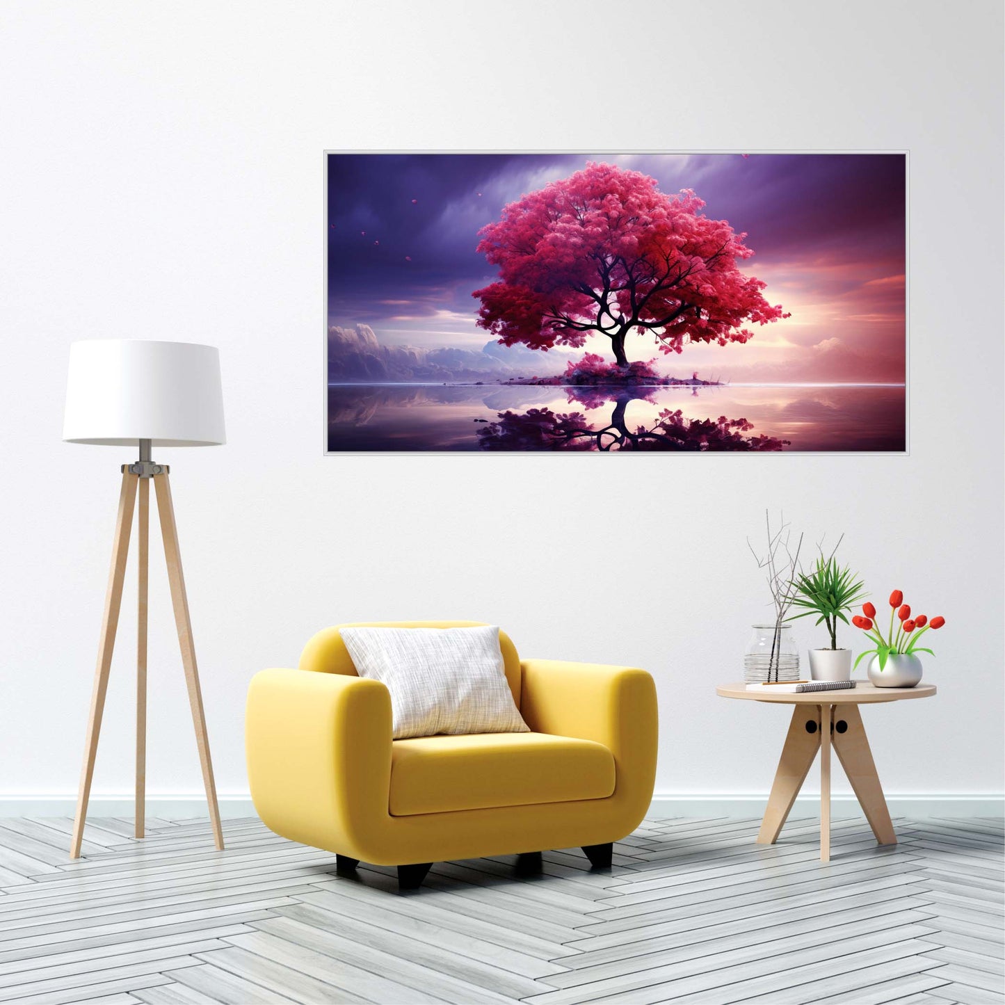Mirror of Tranquility Canvas Wall Art