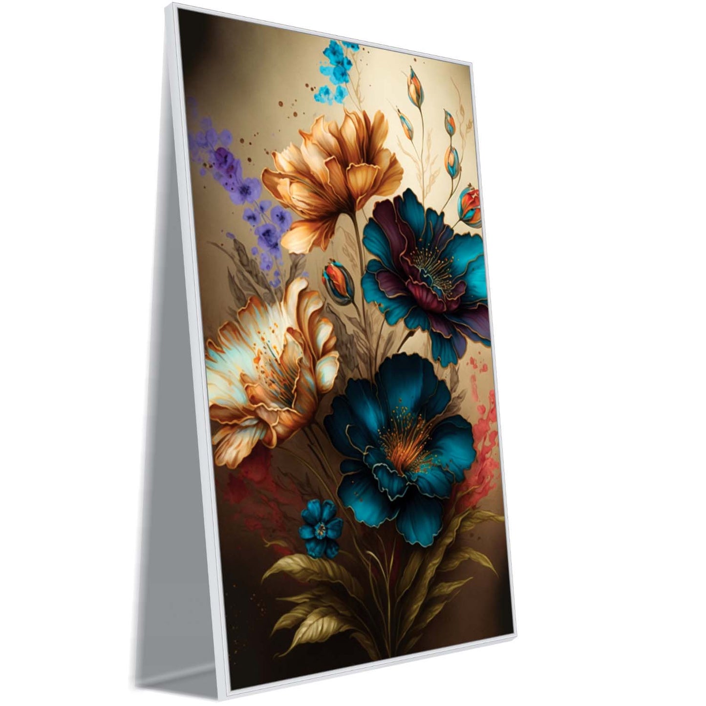 Floral Rhapsody Canvas Wall Art