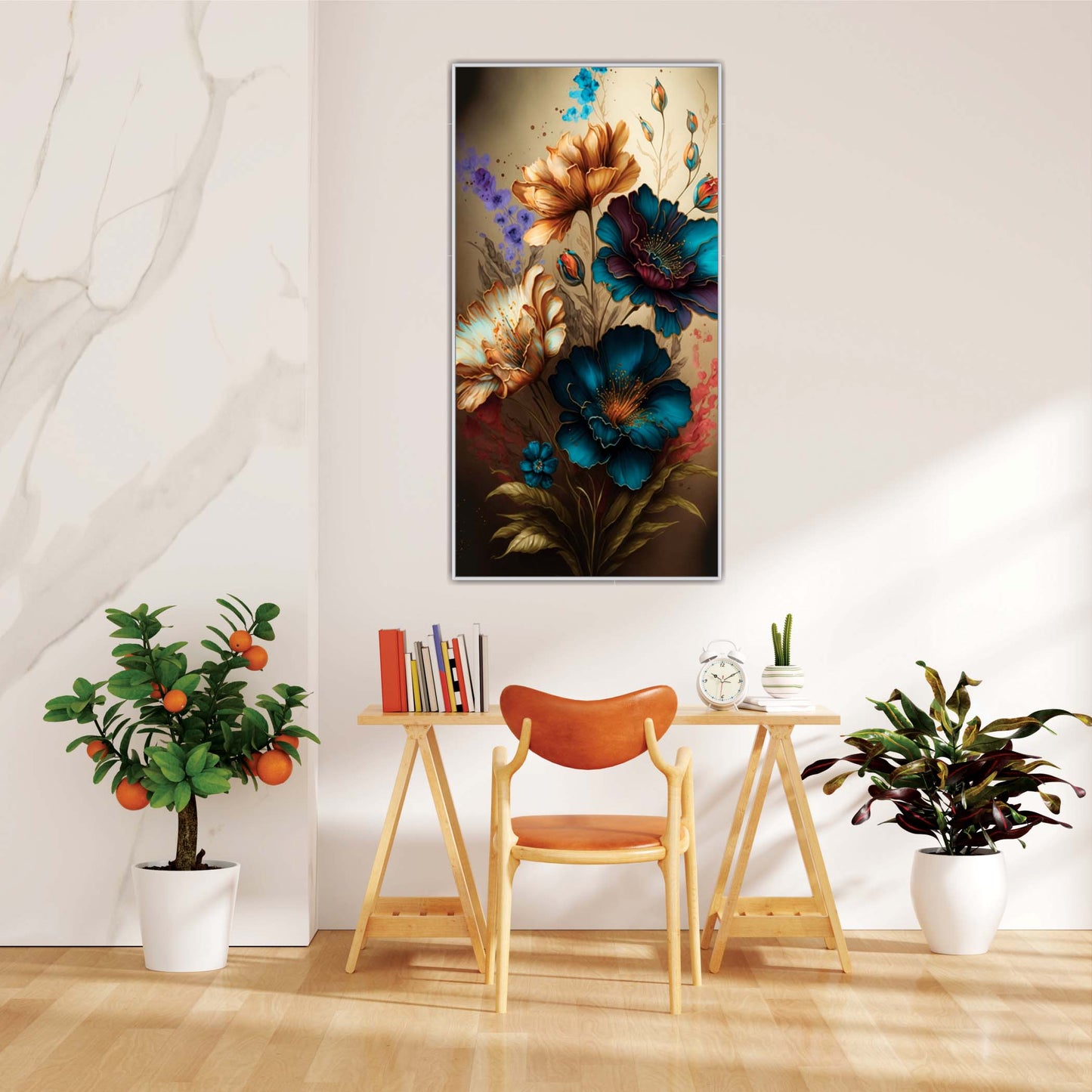 Floral Rhapsody Canvas Wall Art
