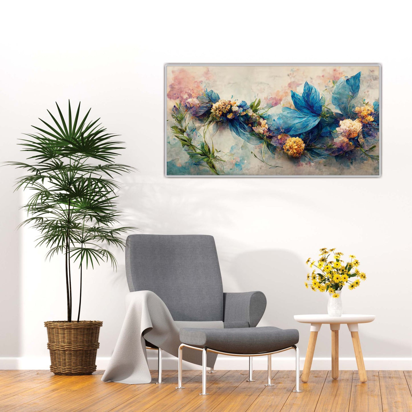 Ethereal Garland Canvas Wall Art