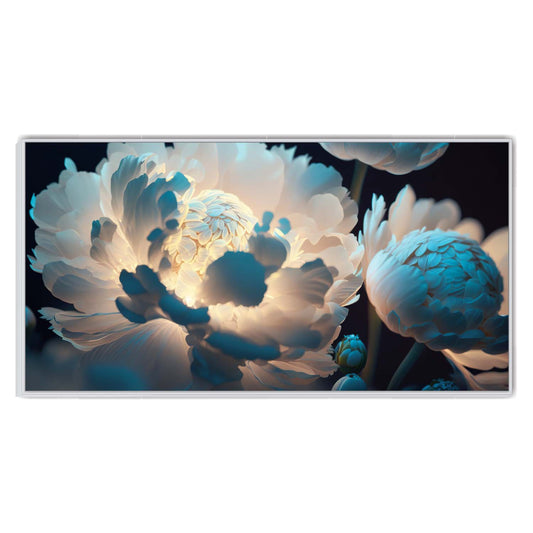 Luminous Bloom Canvas Wall Art