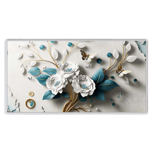 Blossoms in Stillness Canvas Wall Art