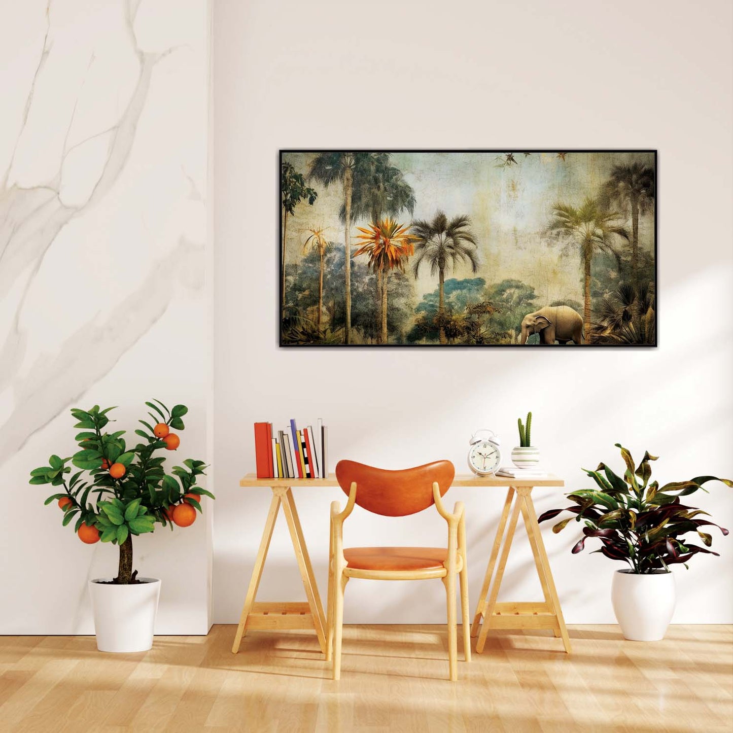 The Gentle Giant Canvas Wall Art.