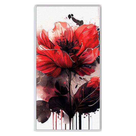 Crimson Reign Canvas Wall Art