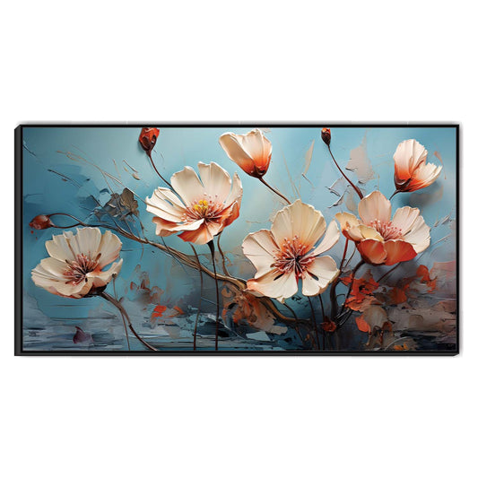 Petals in the Breeze Canvas Wall Art