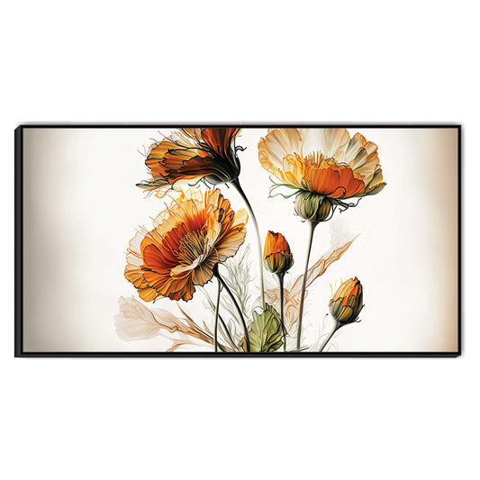 Golden Rhapsody Canvas Wall Art