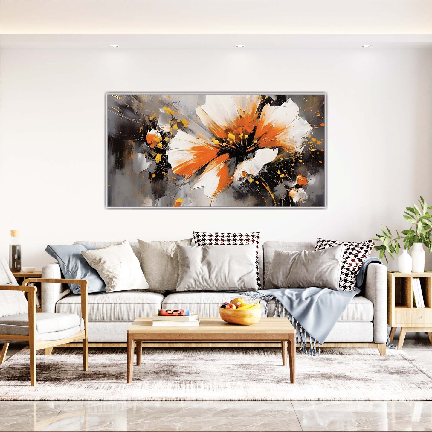 Eruption of Grace Canvas Wall Art