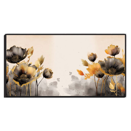 Embers of Elegance Canvas Wall Art