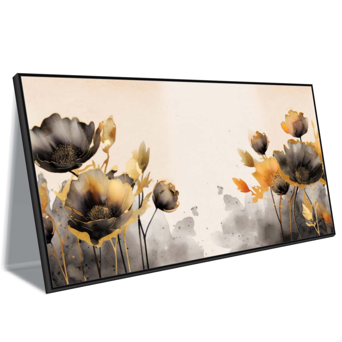 Embers of Elegance Canvas Wall Art