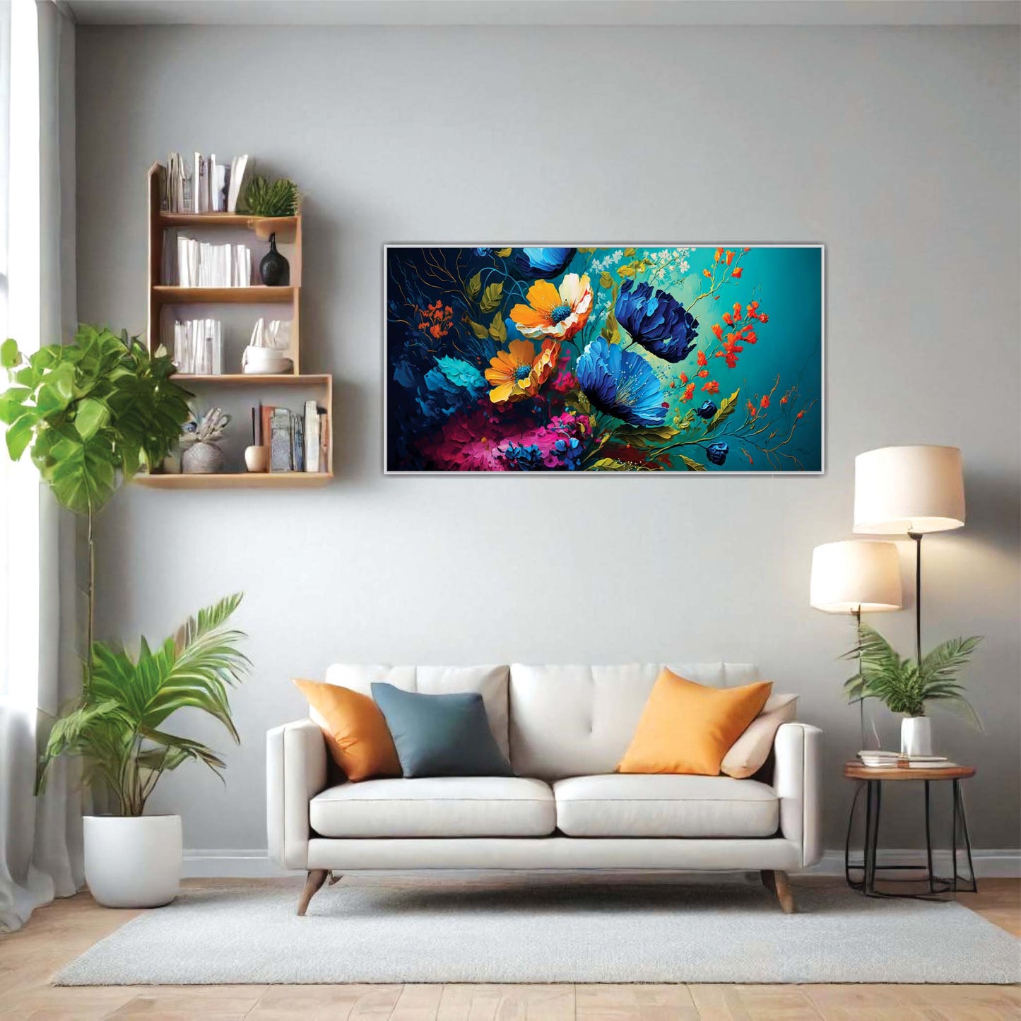 Euphoria in Bloom Canvas Wall Art
