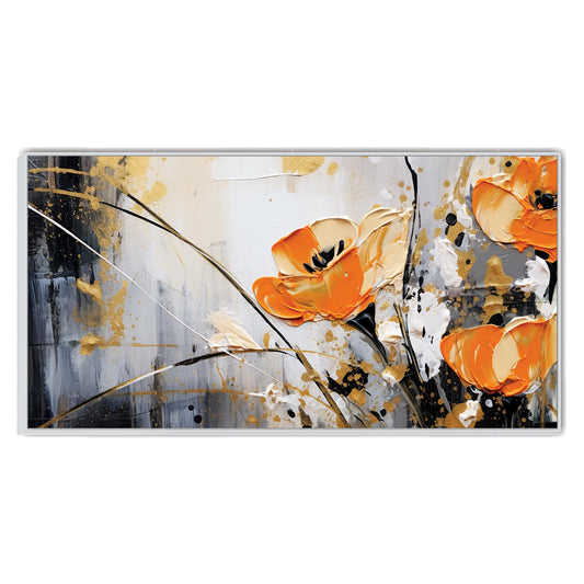Flames of Spring Canvas Wall Art