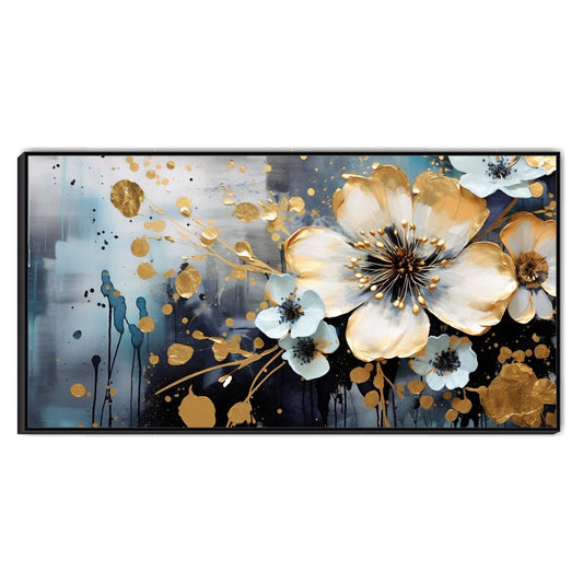 Celestial Bloom Canvas Wall Art