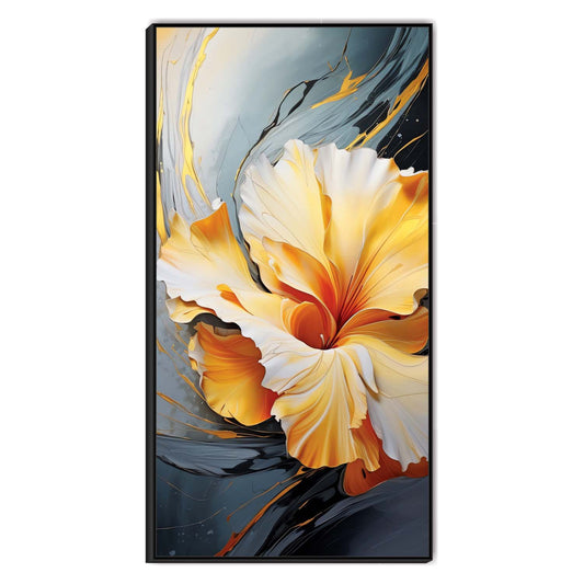 Inferno in Bloom Canvas Wall Art