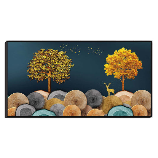 Golden Grove Canvas Wall Art