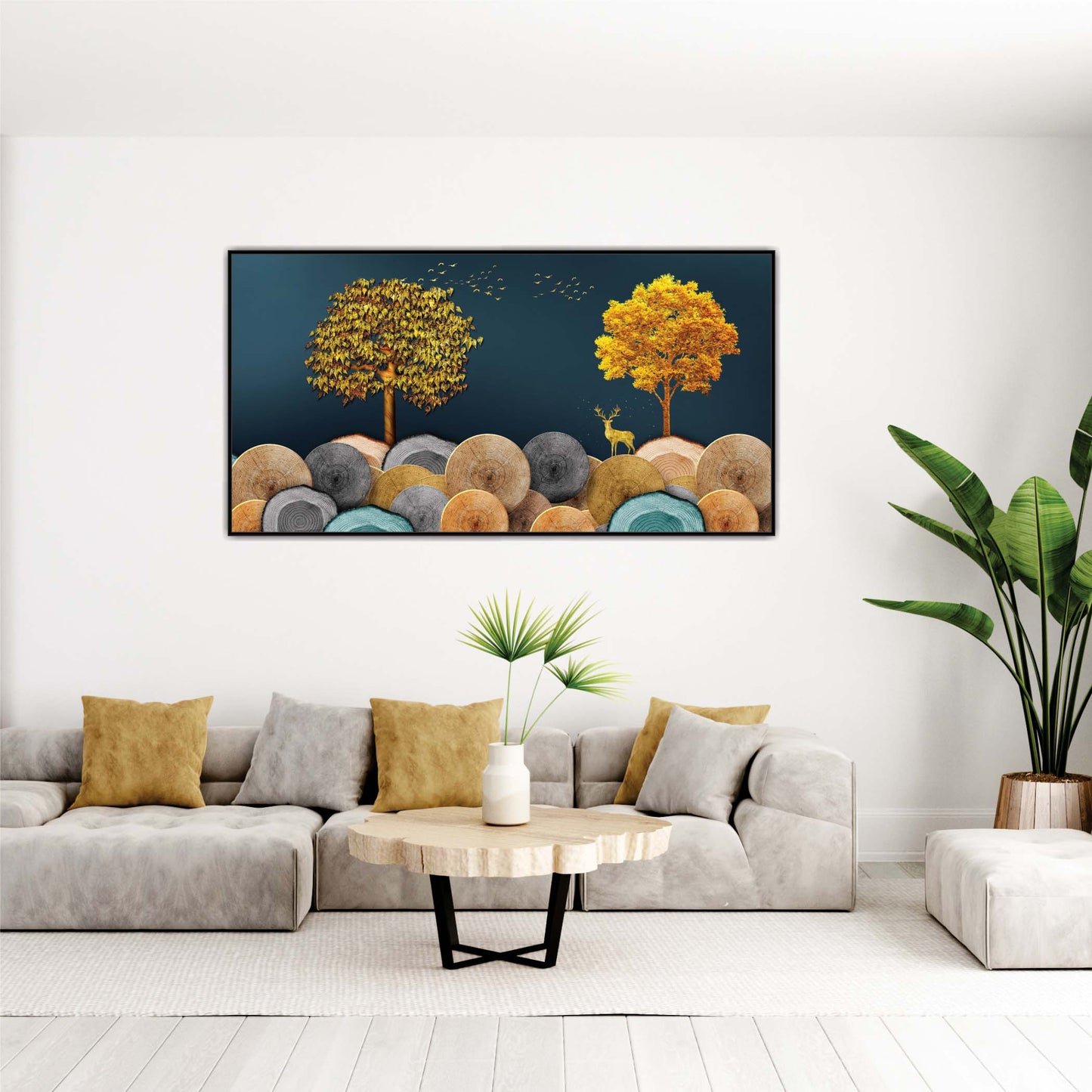 Golden Grove Canvas Wall Art