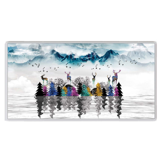 Echoes of the Enchanted Forest Canvas Wall Art