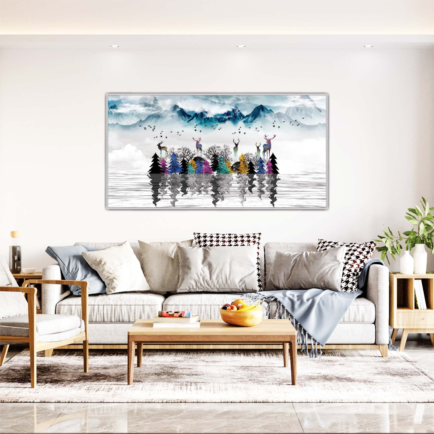 Echoes of the Enchanted Forest Canvas Wall Art