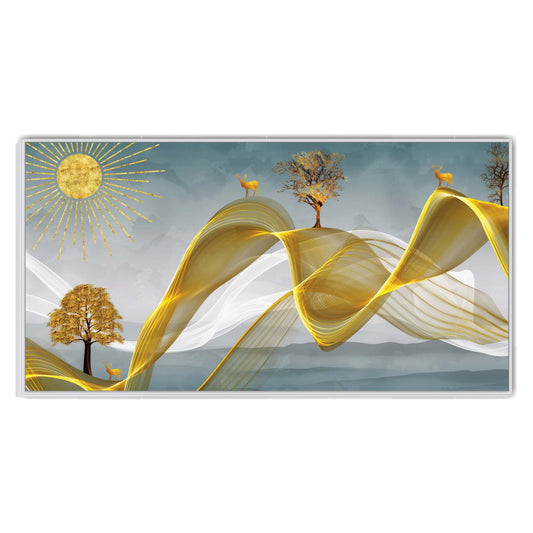 Radiant Horizon Canvas Wall Art