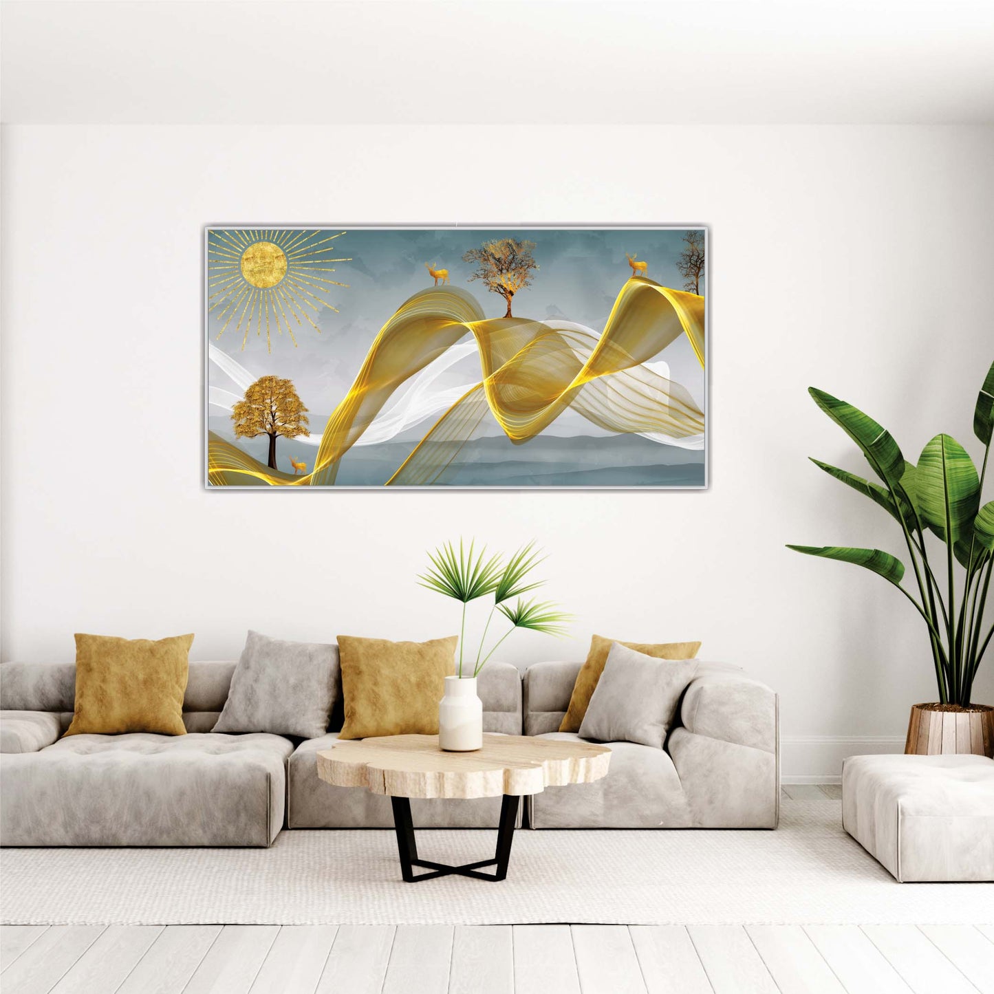 Radiant Horizon Canvas Wall Art
