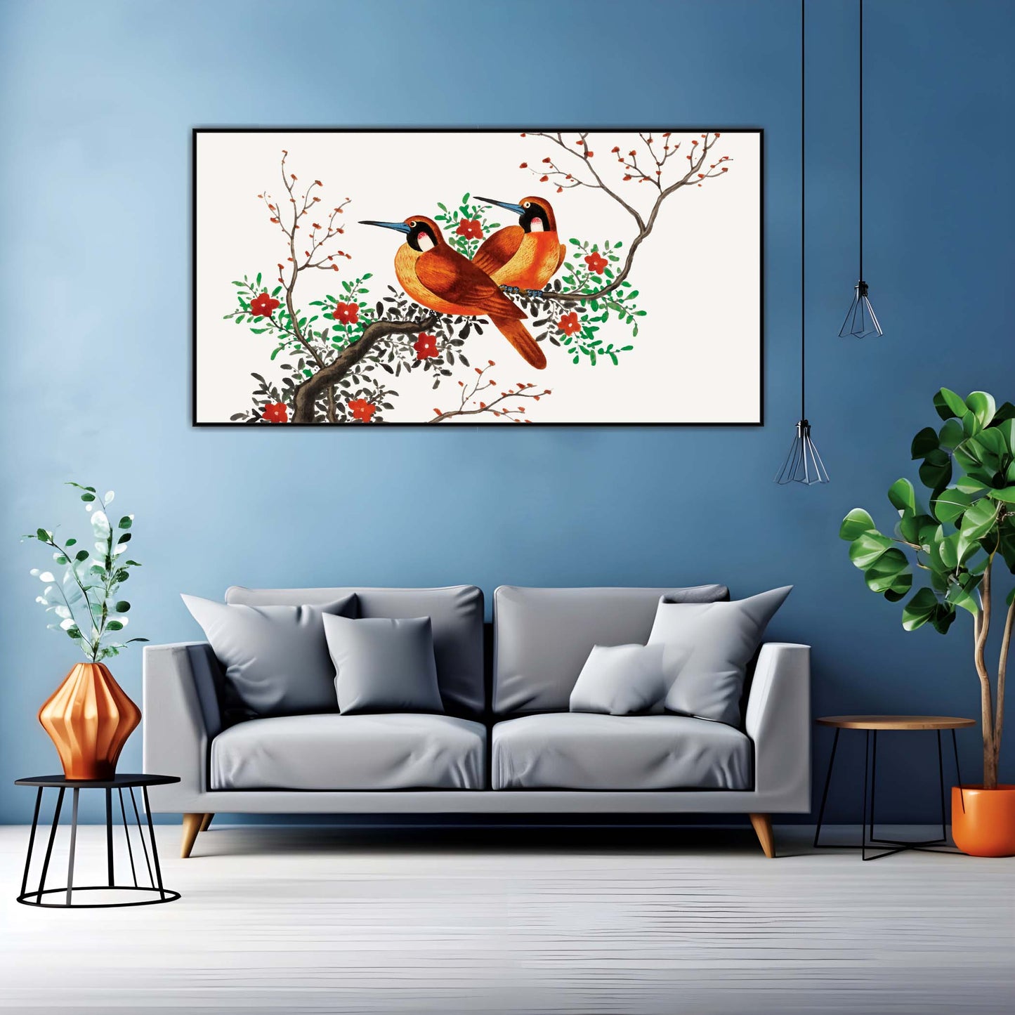 Whispers on a Branch Canvas Wall Art