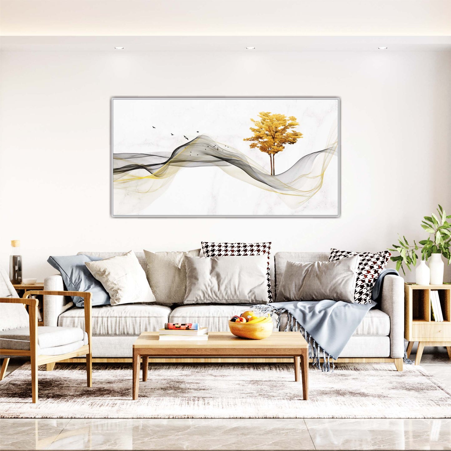 A Breath of Autumn Canvas Wall Art