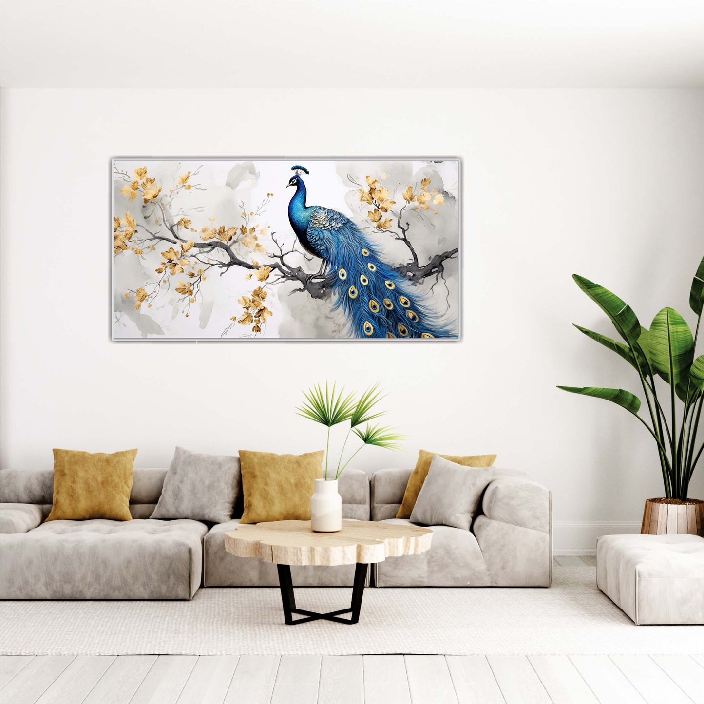Serenade in Sapphire Canvas Wall Art