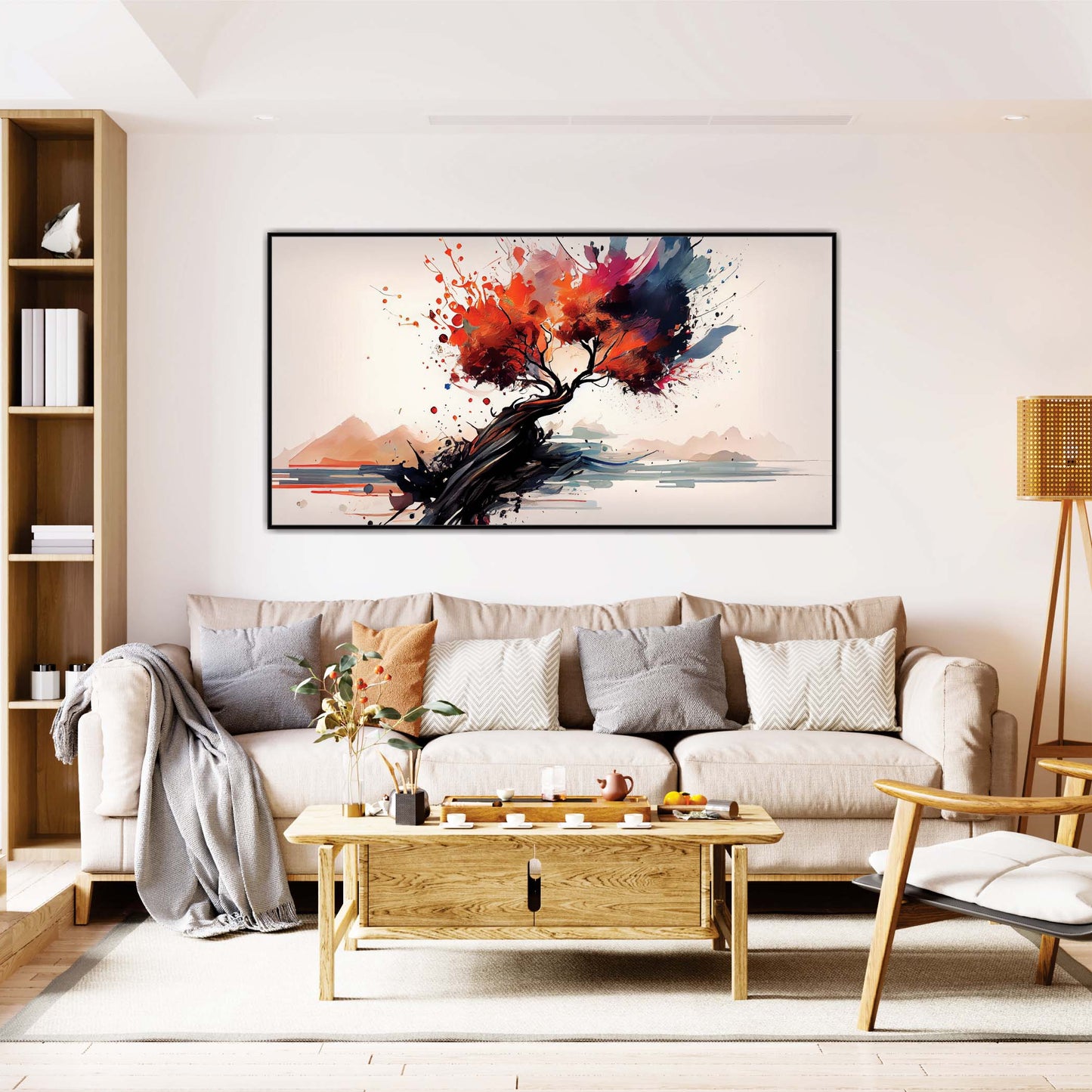 Autumn’s Roar Canvas Wall Art